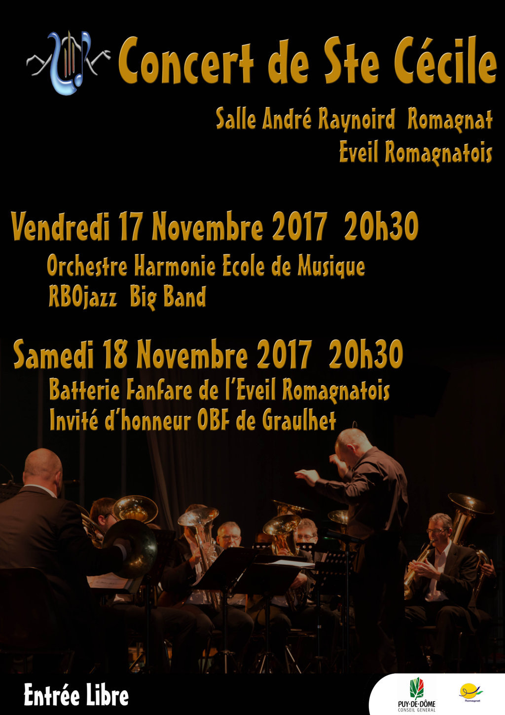 Concerts Sainte Cécile 2017 à Romagnat Concert-Ste-Cecile-2017-Web